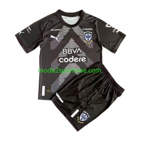 Koszulka CF Monterrey Bramkarska Dziecięcy Wyjazdowe Stroje Piłkarskie 2022/23 Krótki Rękaw